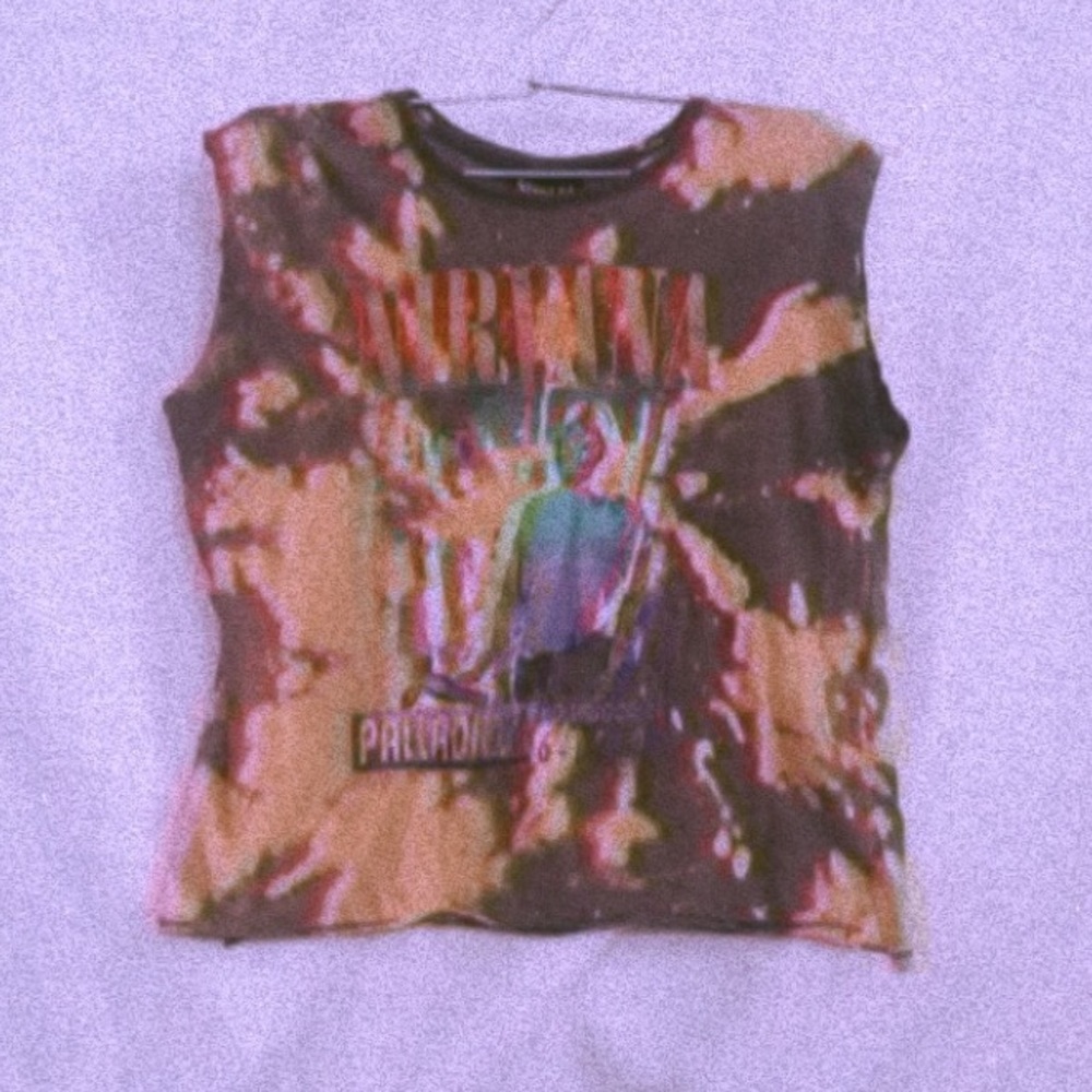Bleached Nirvana Palladium Hollywood 1991 Shirt